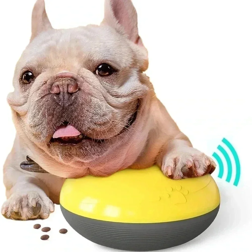 Interactive Sounding Educational Dog for Snack Distribution (yellow)‎